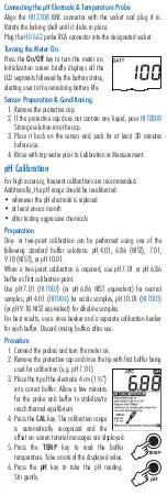 Preview for 5 page of Hanna Instruments HI83141-1 User Manual