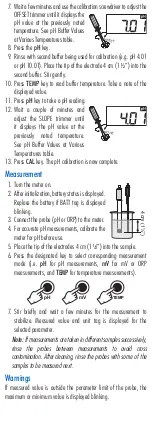 Preview for 6 page of Hanna Instruments HI83141-1 User Manual