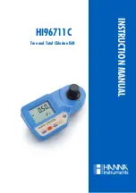 Hanna Instruments HI96711C Instruction Manual preview