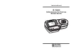 Hanna Instruments HI96802 Instruction Manual preview