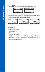 Preview for 22 page of Hanna Instruments HI97715 Instruction Manual