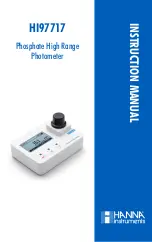 Preview for 1 page of Hanna Instruments HI97717 Instruction Manual