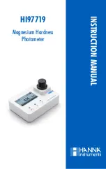 Hanna Instruments HI97719 Instruction Manual preview