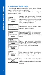 Preview for 22 page of Hanna Instruments HI97723 Instruction Manual