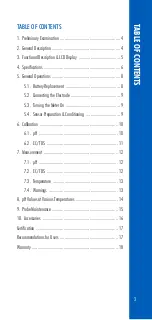 Preview for 3 page of Hanna Instruments HI9811-51 Instruction Manual