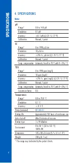 Preview for 6 page of Hanna Instruments HI9812-51 Instruction Manual