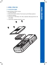 Preview for 9 page of Hanna Instruments HI98199 Instruction Manual