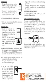 Preview for 2 page of Hanna Instruments HI98201 Quick Start Manual