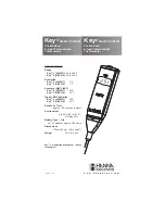 Preview for 1 page of Hanna Instruments HI98517/HI98518 Manual