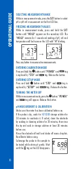 Preview for 10 page of Hanna Instruments HI99151 Instruction Manual