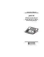 Preview for 1 page of Hanna Instruments pH 211R Instruction Manual