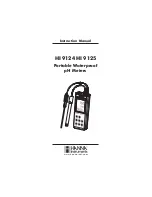 Предварительный просмотр 1 страницы Hanna HI 9124 Instruction Manual