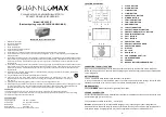 Предварительный просмотр 1 страницы Hannlomax HX-108CR Manual