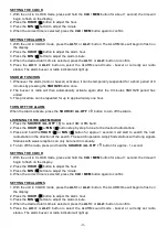 Preview for 3 page of Hannlomax HX-123CR Instruction Manual