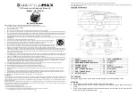 Preview for 1 page of Hannlomax HX- 310CD Instruction Manual