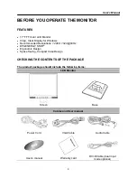 Предварительный просмотр 9 страницы Hanns.G AG172 User Manual