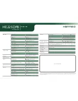 Preview for 2 page of Hanns.G HE225DPB Brochure & Specs