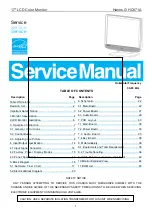 Hanns.G HQ171A Service Manual preview