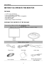 Предварительный просмотр 8 страницы Hanns.G HS191 User Manual