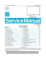 Hanns.G HSD HG191D Service Manual preview