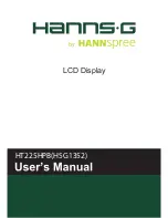 Hanns.G HSG1352 User Manual preview