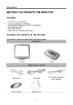 Preview for 6 page of Hanns.G iU191 User Manual