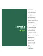 Hanns.G JW197D User Manual preview