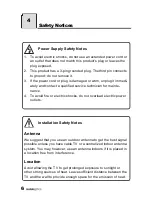 Preview for 8 page of HANNspree 15" Liquid Crystal Display Television F001-15A1 Manual