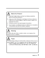 Preview for 9 page of HANNspree 15" Liquid Crystal Display Television F001-15A1 Manual