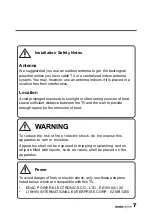 Preview for 8 page of HANNspree 15" Liquid Crystal Display Television User Manual