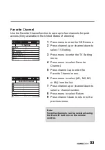 Preview for 54 page of HANNspree 15" Liquid Crystal Display Television User Manual