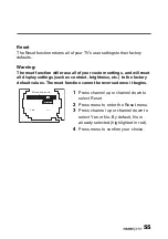 Предварительный просмотр 56 страницы HANNspree 9.6" Liquid Crystal Display 12.1" Television User Manual