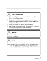 Preview for 8 page of HANNspree 9.6" Liquid Crystal Display User Manual