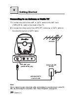 Предварительный просмотр 21 страницы HANNspree F660-10A1 User Manual