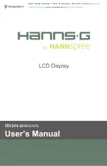 HANNspree HANNS.G HS246HFW User Manual предпросмотр