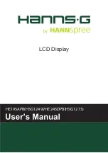 HANNspree Hanns.G HSG1273 User Manual preview