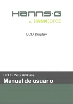 Предварительный просмотр 1 страницы HANNspree Hanns.G HT161HNB Manual