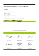 Предварительный просмотр 7 страницы HANNspree Hanns.G HT225HPA User Manual