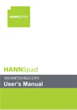 Предварительный просмотр 1 страницы HANNspree HannSpad SN1W72 User Manual