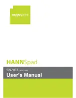 HANNspree HANNspad SN70T3 User Manual preview