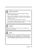 Preview for 8 page of HANNspree HANNSPREE WT01-15A1 User Manual