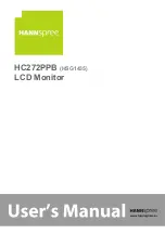 HANNspree HC272PPB User Manual preview