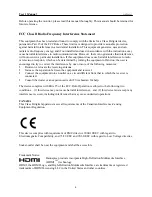 Предварительный просмотр 2 страницы HANNspree HF255HPB User Manual