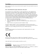 Предварительный просмотр 2 страницы HANNspree HF257HP User Manual