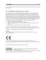 Предварительный просмотр 2 страницы HANNspree HF287HP User Manual