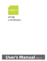 HANNspree HF289 Manual Del Usuario preview