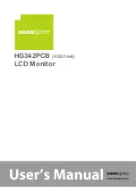 HANNspree HG342PCB User Manual preview