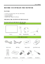 Предварительный просмотр 7 страницы HANNspree HG392PCB User Manual