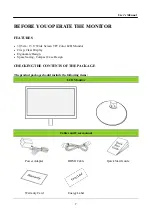 Предварительный просмотр 7 страницы HANNspree HL165HPB User Manual