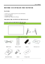 Preview for 7 page of HANNspree HL407UPB User Manual